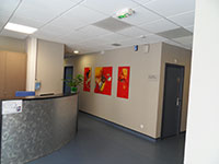 Salle d'attente du Centre Bayard